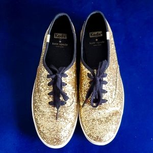 Kate Spade Sparkle Keds Size 10